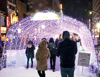 すすきの会場 さっぽろ雪まつり 公式web