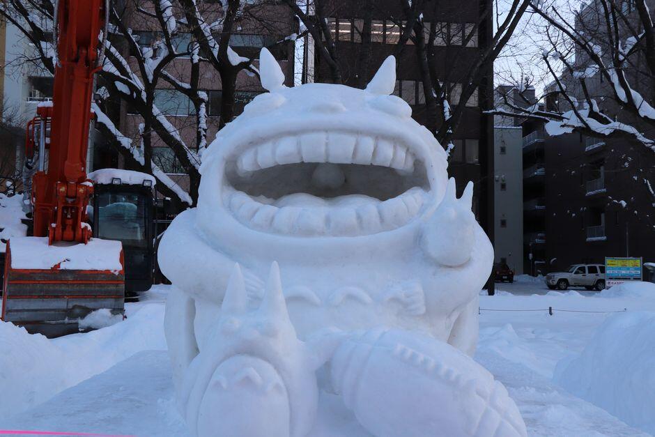 市民雪像人気投票の表彰式が行われました お知らせ さっぽろ雪まつり 公式webさっぽろ雪まつり 公式web