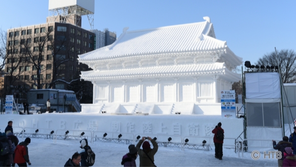 Sapporo Snow Festival Main Snow Sculpture List